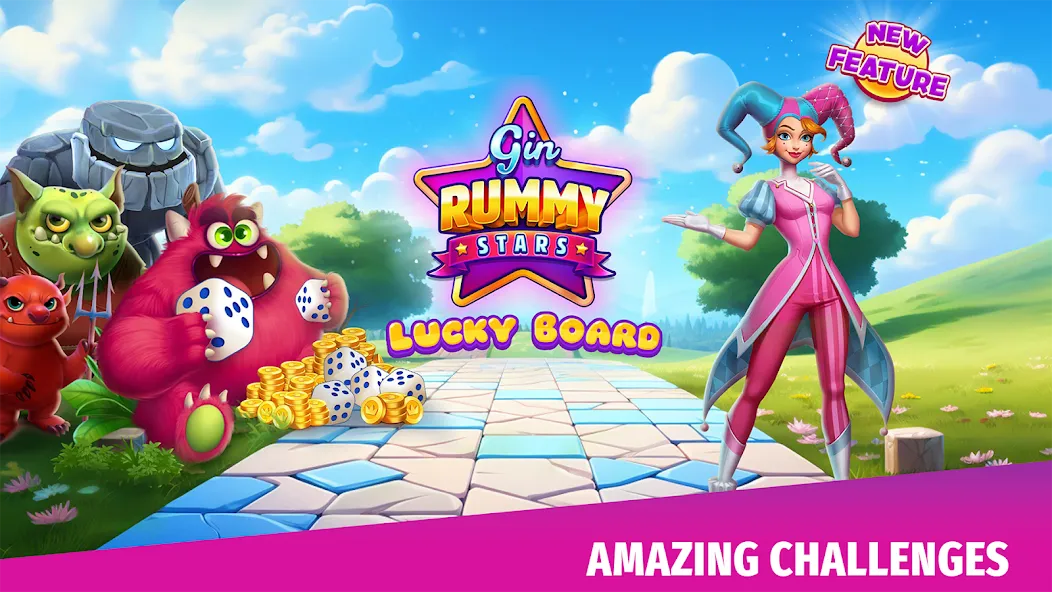 Gin Rummy Stars - Card Game (Джин Рамми Старс)  [МОД Menu] Screenshot 3