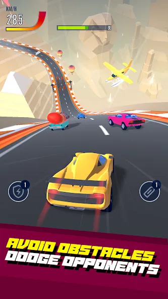 Car Race 3D - Racing Master (С  3D  Гонки на автомобилях 3D)  [МОД Много денег] Screenshot 2