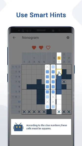 Nonogram - Fun Logic Puzzle (Нонограмма)  [МОД Бесконечные монеты] Screenshot 4