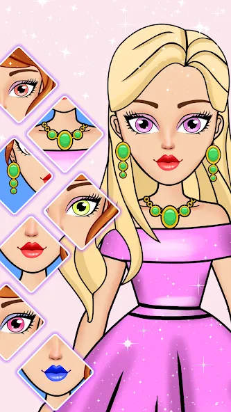 DIY Paper Princess Doll Games (Ди пейпер принцесс кьют доллс)  [МОД Menu] Screenshot 1