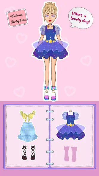 DIY Paper Princess Doll Games (Ди пейпер принцесс кьют доллс)  [МОД Menu] Screenshot 4