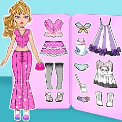 Взломанная DIY Paper Princess Doll Games (Ди пейпер принцесс кьют доллс)  [МОД Menu] - стабильная версия apk на Андроид