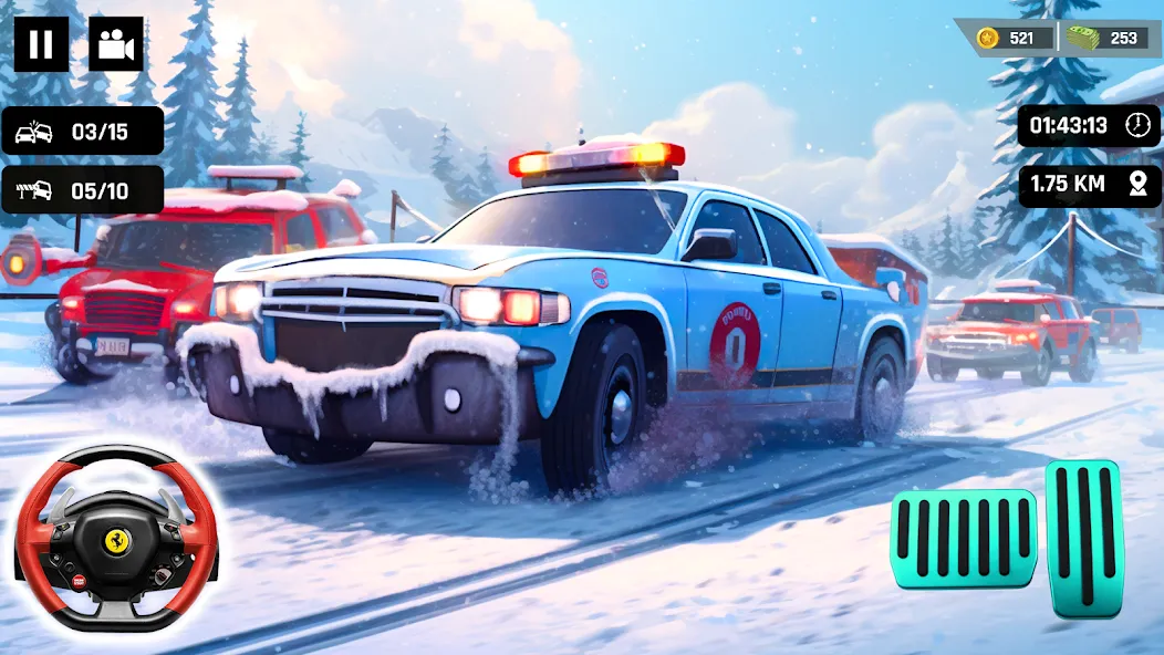 Police Car Kids Driving Game (Кидс Полис Геймс)  [МОД Unlimited Money] Screenshot 3