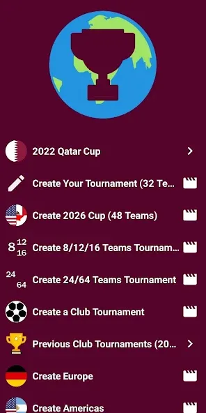 World Soccer Simulator 2022 (Чемпионат мира по калькулятору)  [МОД Unlocked] Screenshot 1