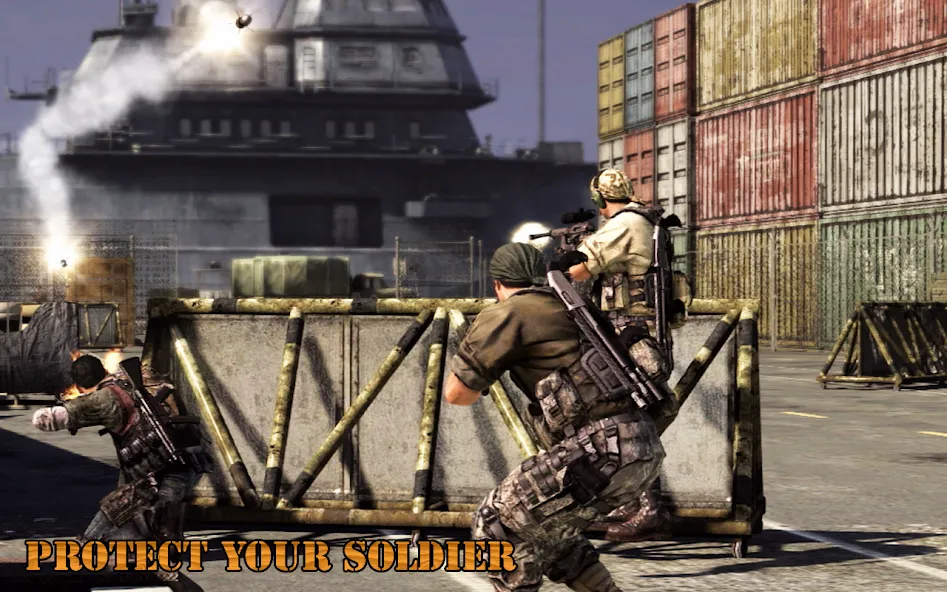 Call of Modern Army Combat  [МОД Unlimited Money] Screenshot 1