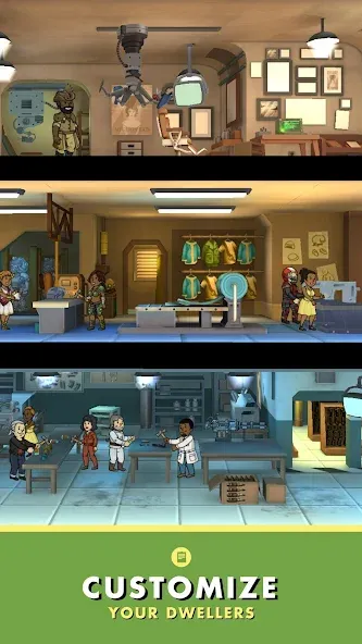 Fallout Shelter (Фоллаут Шелтер)  [МОД Все открыто] Screenshot 5