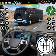 Скачать взлом Bus Driving School : Bus Games  [МОД Бесконечные деньги] - последняя версия apk на Андроид