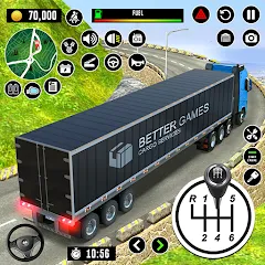 Скачать взлом Truck Games - Driving School  [МОД Mega Pack] - стабильная версия apk на Андроид