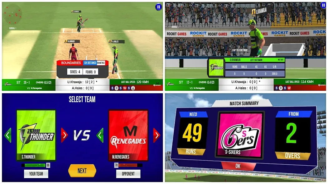 Aussie T20 Cricket Game 2023  [МОД Unlocked] Screenshot 4