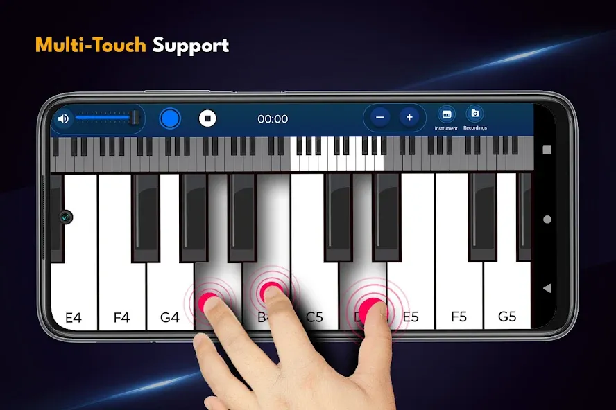 Real Piano Keyboard  [МОД Много монет] Screenshot 2