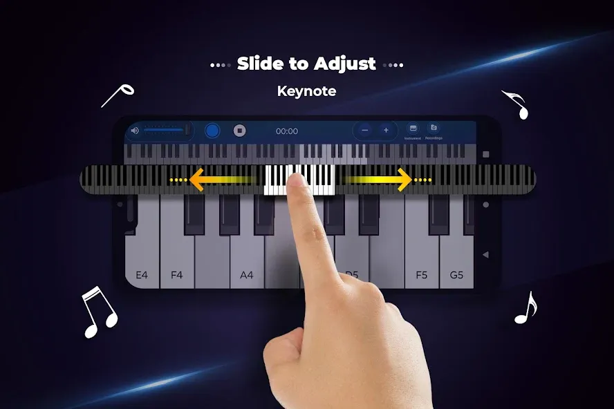 Real Piano Keyboard  [МОД Много монет] Screenshot 3