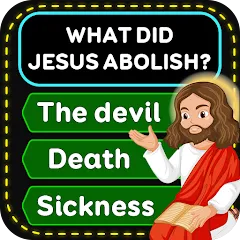 Взломанная Daily Bible Trivia: Quiz Games  [МОД Все открыто] - последняя версия apk на Андроид