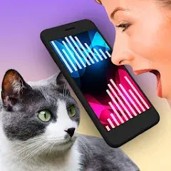 Взломанная Cat Translator Pet Talk Meow  [МОД Меню] - полная версия apk на Андроид