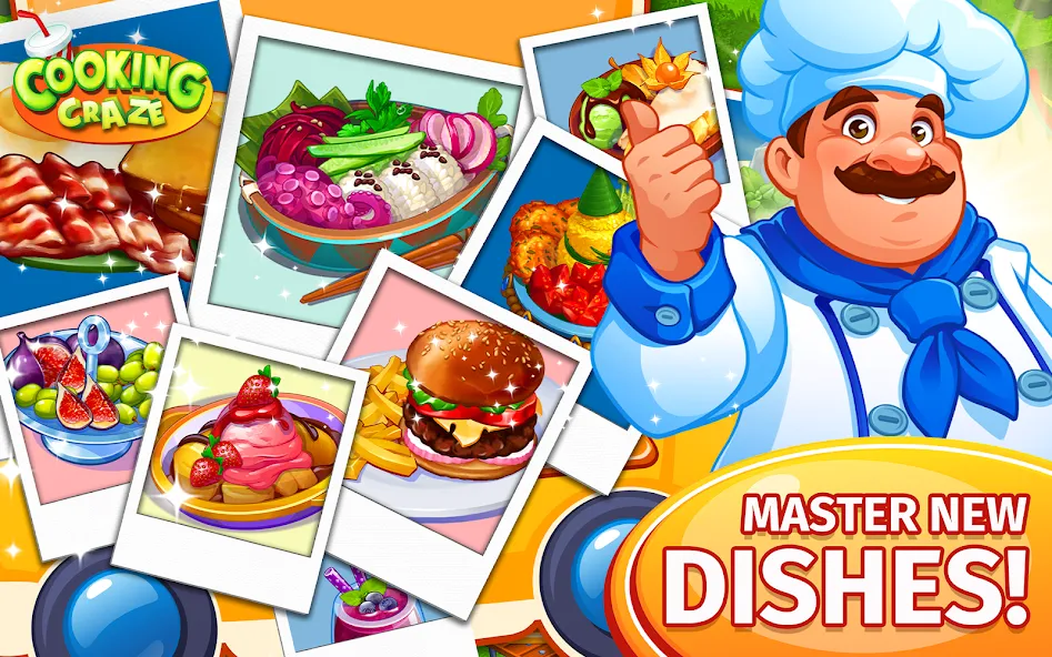 Cooking Craze: Restaurant Game  [МОД Unlocked] Screenshot 5