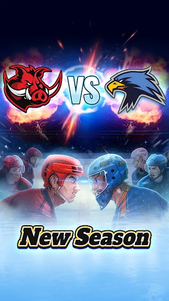 Superstar Hockey (уперстар Хоккей)  [МОД Меню] Screenshot 1