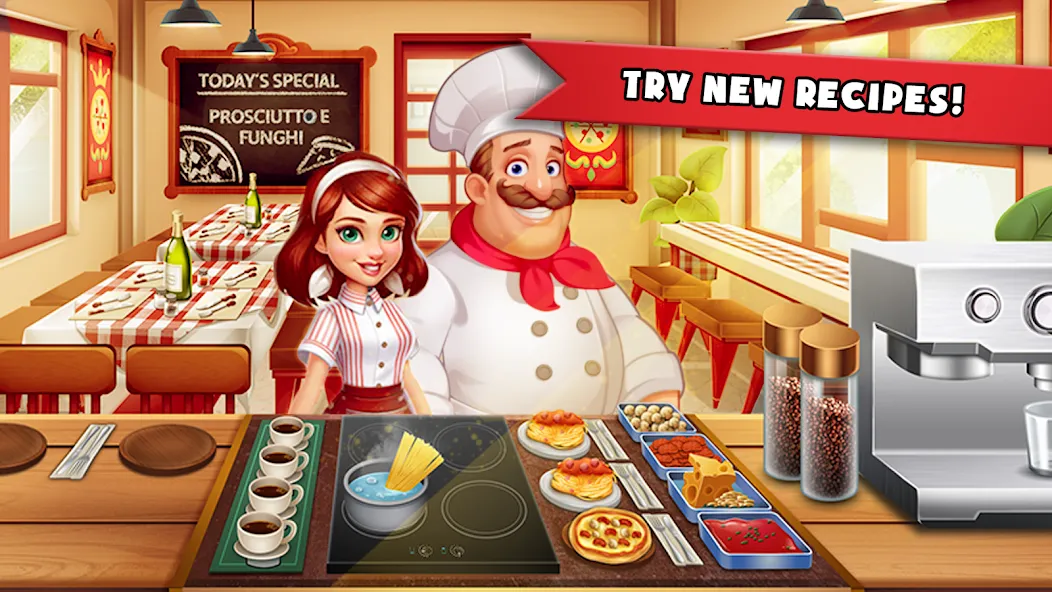 Cooking Madness: A Chef's Game  [МОД Unlimited Money] Screenshot 1