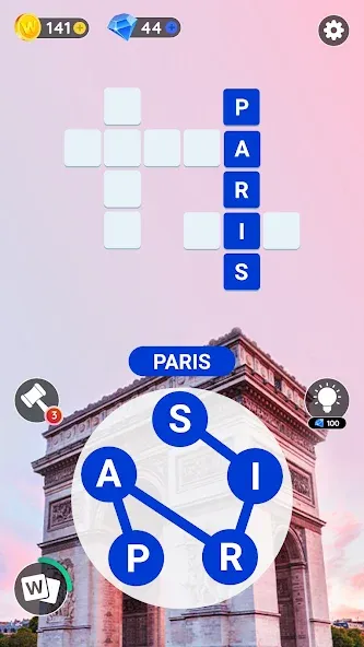 Word City: Connect Word Game (Ворд Сити)  [МОД Mega Pack] Screenshot 2