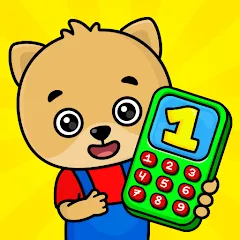 Взломанная Bimi Boo Baby Phone for Kids  [МОД Unlocked] - полная версия apk на Андроид