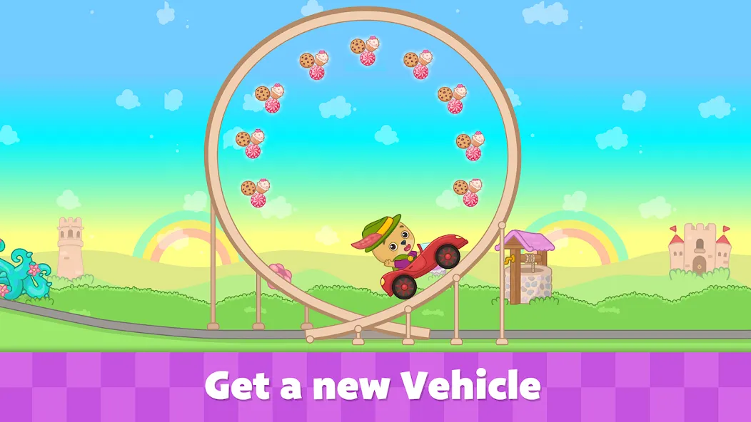 Bimi Boo Car Games for Kids  [МОД Меню] Screenshot 2