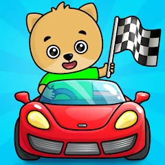 Скачать взломанную Bimi Boo Car Games for Kids  [МОД Меню] - последняя версия apk на Андроид