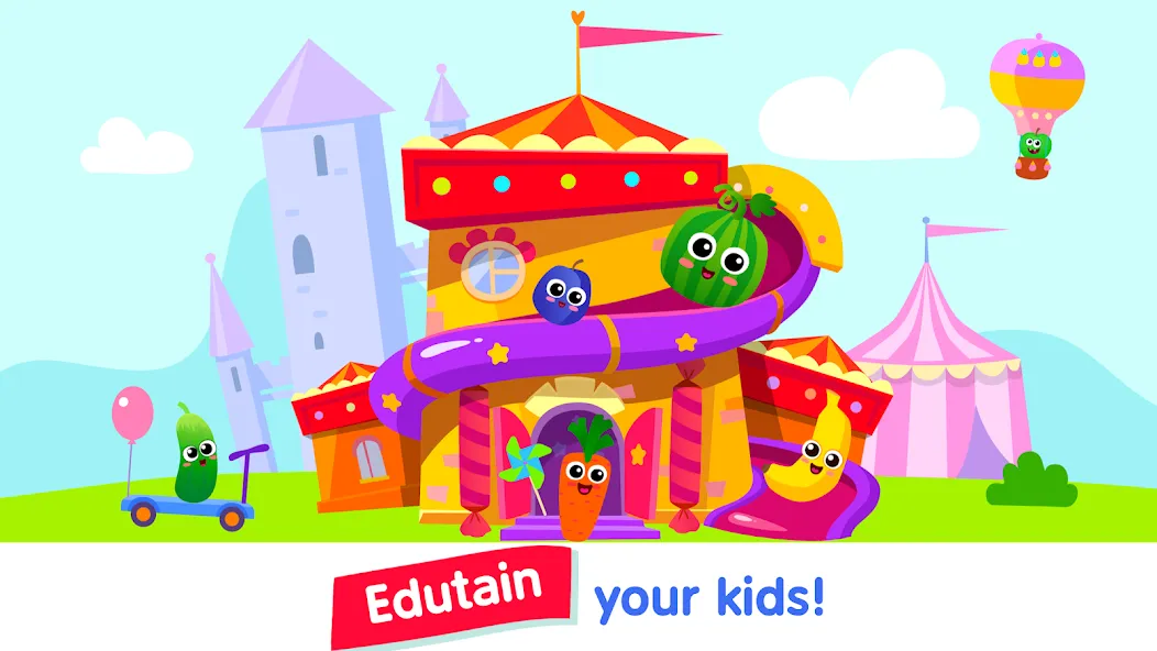 Kids Learning games 4 toddlers  [МОД Меню] Screenshot 1