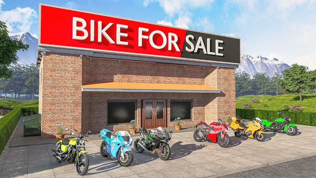 Motorcycle Dealer Bike Games  [МОД Меню] Screenshot 1