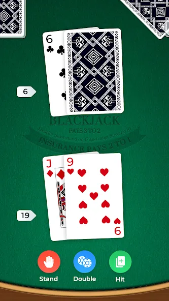 Blackjack (Блэкджек)  [МОД Бесконечные деньги] Screenshot 2