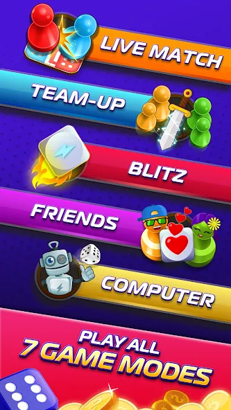 Ludo SuperStar- Board Game  [МОД Unlimited Money] Screenshot 2