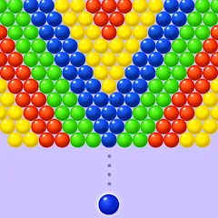 Взломанная Bubble Shooter Rainbow  [МОД Unlocked] - полная версия apk на Андроид