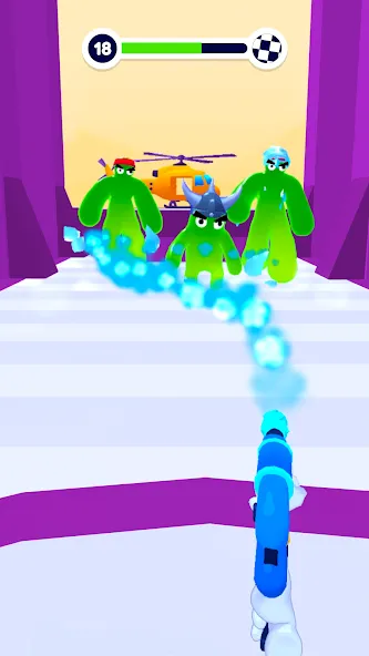 Blob Shooter 3D — Assassin Hit  [МОД Menu] Screenshot 5