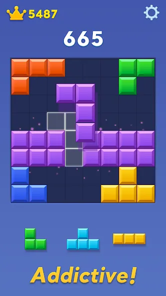 Block Blast! (Блок Бласт)  [МОД Много денег] Screenshot 3