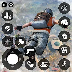 Взломанная Modern Commando Strike Mission  [МОД Mega Pack] - полная версия apk на Андроид