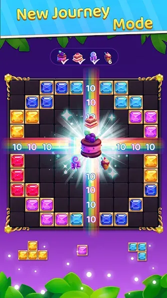 Block Puzzle: Block Blast!  [МОД Бесконечные монеты] Screenshot 1