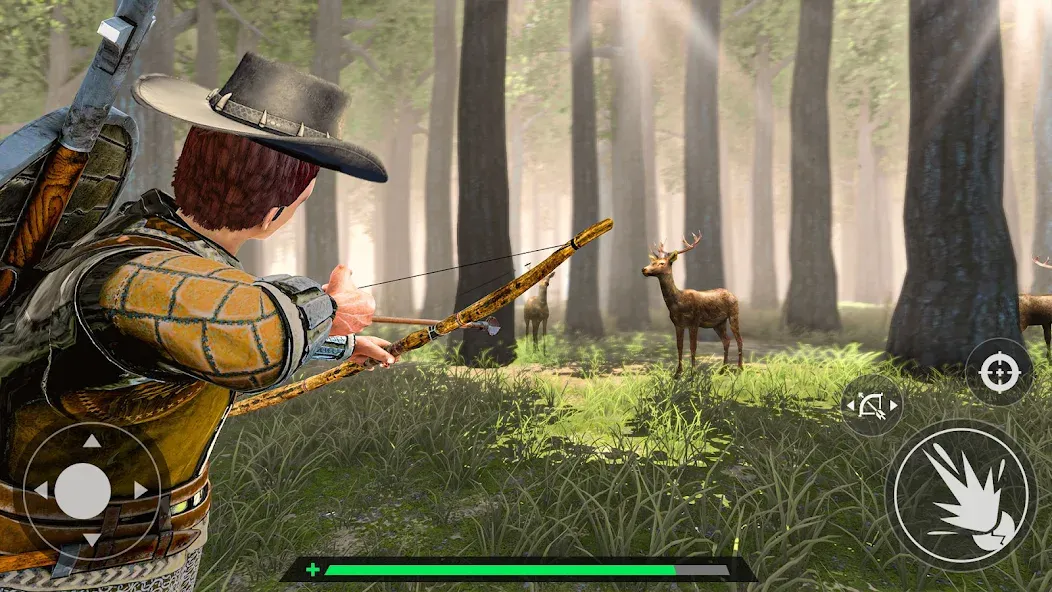 Animal Archery Hunting Games  [МОД Menu] Screenshot 1