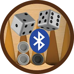 Скачать взломанную Bluetooth Backgammon  [МОД Все открыто] - последняя версия apk на Андроид