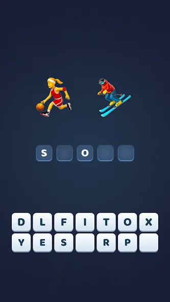 Emoji Quiz - Word game (Имоджи Квиз)  [МОД Unlocked] Screenshot 4