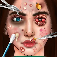 Скачать взлом ASMR Doctor Makeup Salon games (АСМР)  [МОД Unlimited Money] - полная версия apk на Андроид