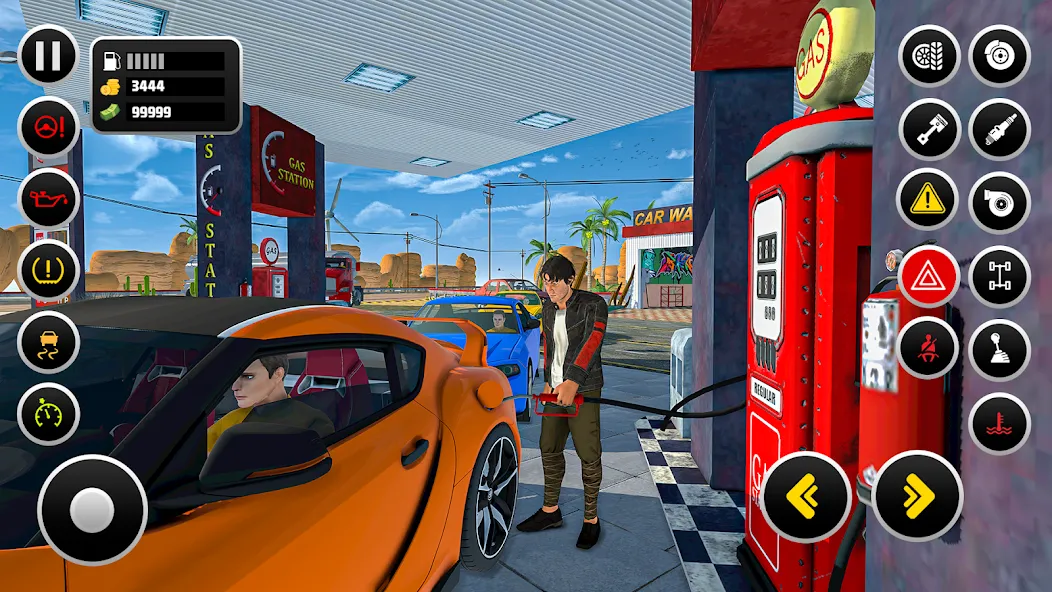 Gas Station Simulator Games  [МОД Меню] Screenshot 2