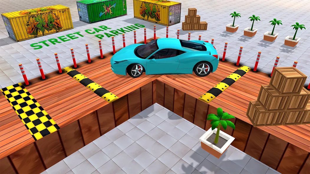 Street Car Parking: Car Games  [МОД Mega Pack] Screenshot 4