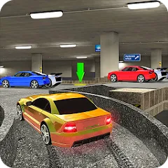 Взлом Street Car Parking: Car Games  [МОД Mega Pack] - стабильная версия apk на Андроид