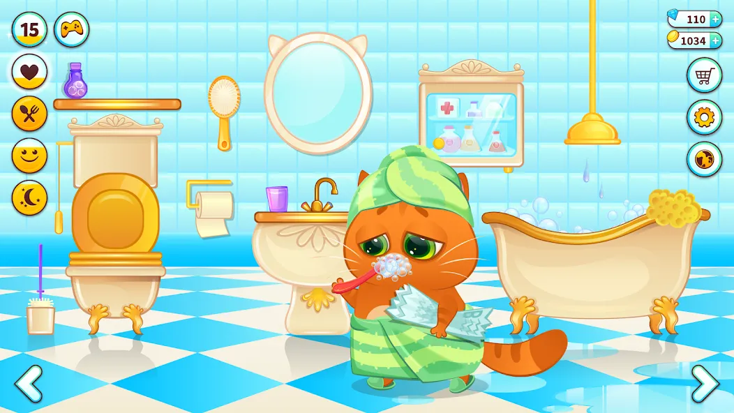 Bubbu – My Virtual Pet Cat  [МОД Бесконечные деньги] Screenshot 1