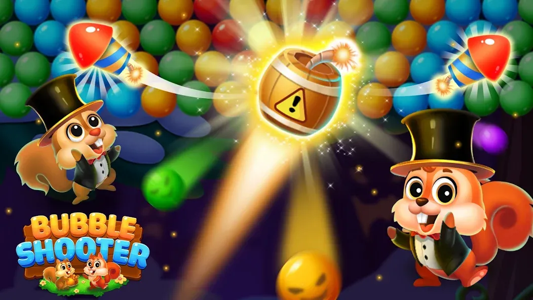 Bubble Shooter Rescue (Бабл Шутер Рескью)  [МОД Много денег] Screenshot 2