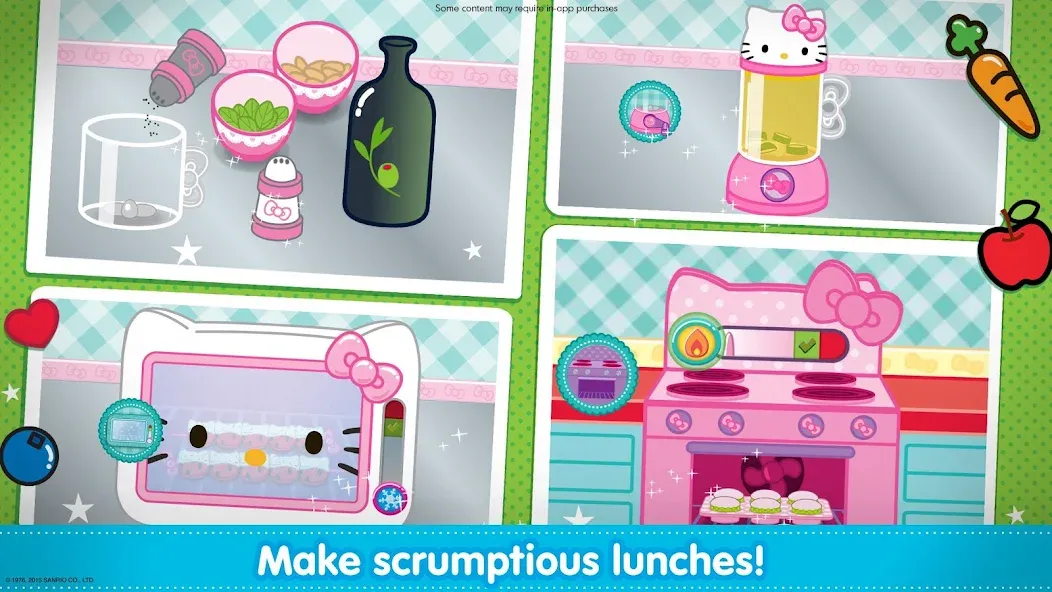 Hello Kitty Lunchbox  [МОД Бесконечные монеты] Screenshot 2