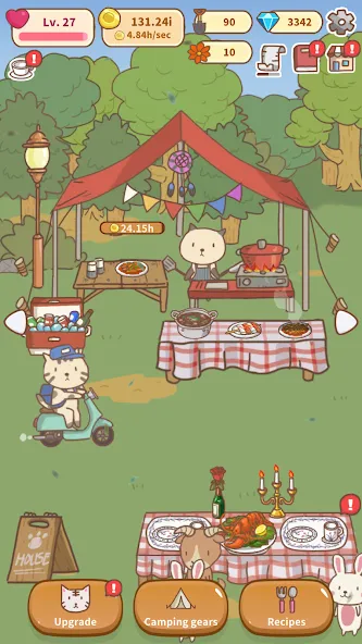 Animal Camping: Idle Camp (Анимал Кемпинг)  [МОД Menu] Screenshot 5