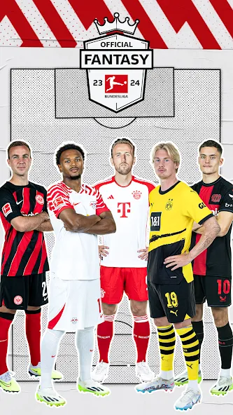 Bundesliga Fantasy Manager (Бундеслига Фэнтези Менеджер)  [МОД Unlocked] Screenshot 1