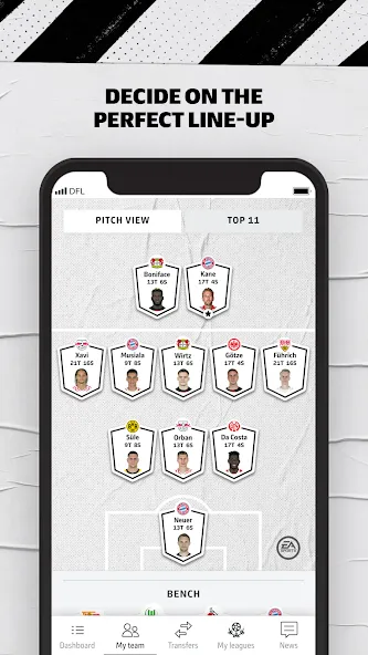 Bundesliga Fantasy Manager (Бундеслига Фэнтези Менеджер)  [МОД Unlocked] Screenshot 2