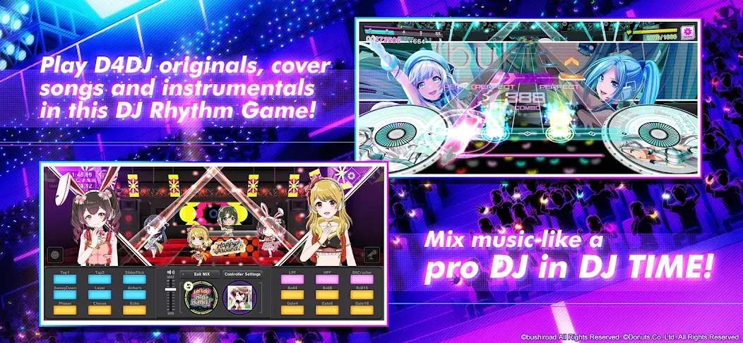 D4DJ Groovy Mix (ДидиФо Джей Груви Микс)  [МОД Меню] Screenshot 2