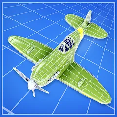 Скачать взломанную Idle Planes: Build Airplanes (Айдл Плейнс)  [МОД Бесконечные деньги] - полная версия apk на Андроид