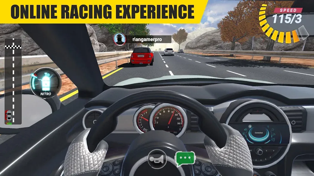 Racing Online:Car Driving Game  [МОД Бесконечные деньги] Screenshot 1