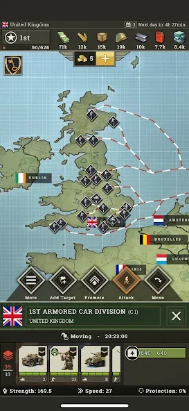 Call of War: Frontlines  [МОД Mega Pack] Screenshot 3